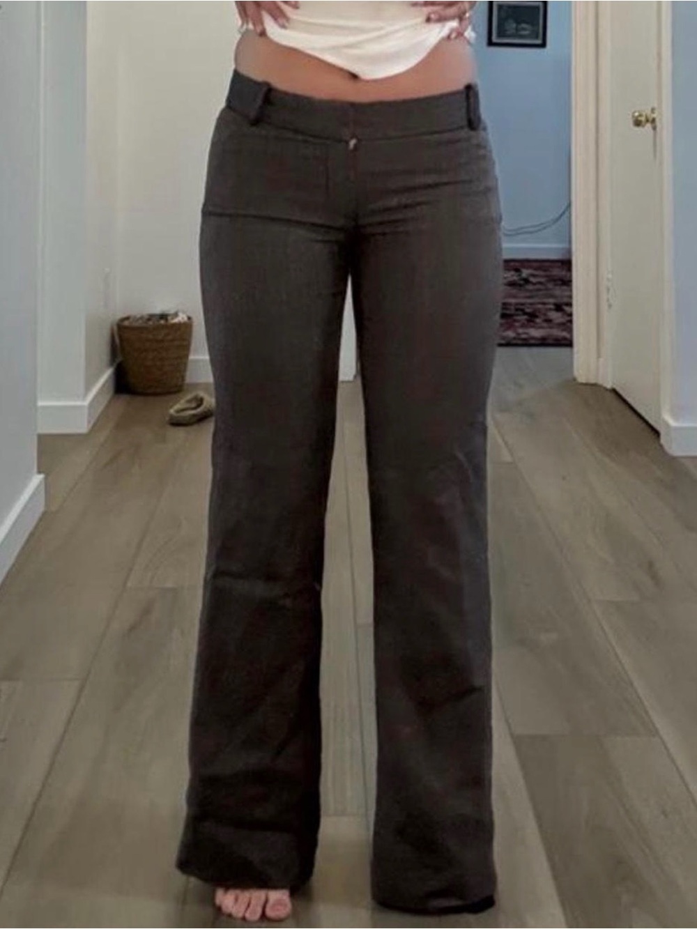 J. Crew Charcoal Dress Pants